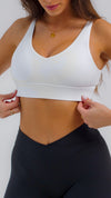 The Butterfly Bra - White