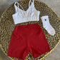 Short N’ Sweet Bundle – White/Red